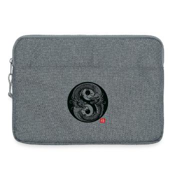 Drachentanz - Laptoptasche 15" - Grau meliert - Vorne