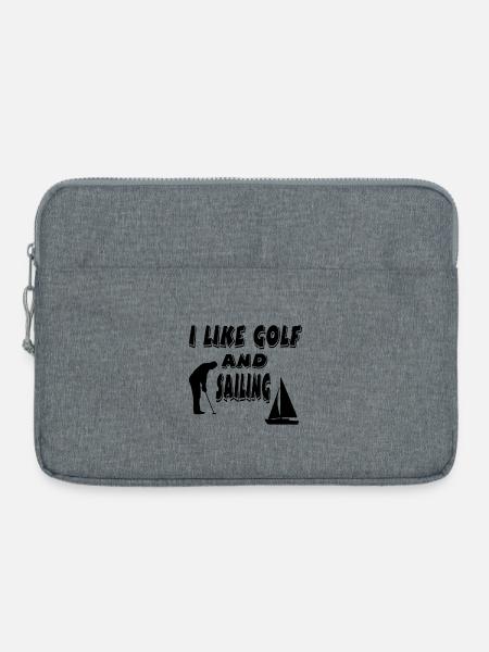 Golf - Laptoptasche 15" - Grau meliert