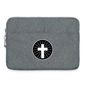 Cross - Laptop bag 15" - heather grey - Front
