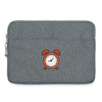 Wecker - Laptoptasche 15" - Grau meliert - Vorne