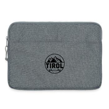Tyrol - Souvenir Design - Sacoche pour ordinateur portable 15 pouces - gris chiné - Devant