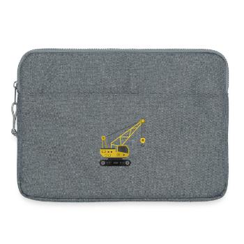 crane - Laptop bag 15" - heather grey - Front