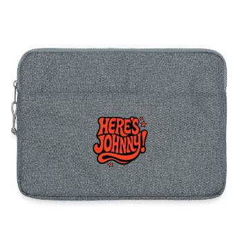 Hier ist Johnny - Cinema - The Shining - Laptoptasche 15" - Grau meliert - Vorne