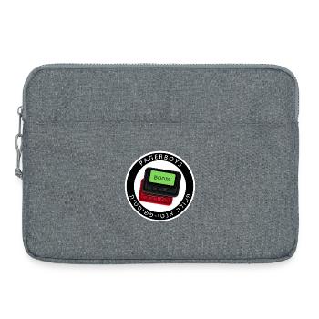 Pagerboys_logo - Laptop bag 15" - heather grey - Front