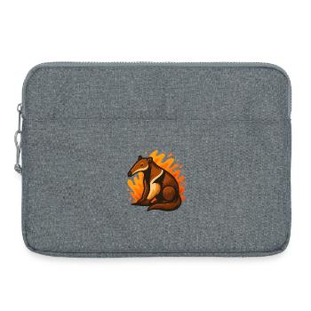 Burning Anteaters - Laptop bag 15" - heather grey - Front