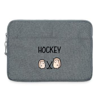 SPORTS DE BALLE HOCKEY HÉRISSONS - Sacoche pour ordinateur portable 15 pouces - gris chiné - Devant