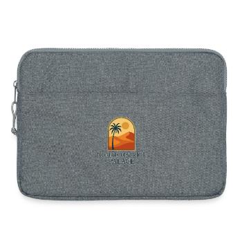 NDP 001 - Sacoche pour ordinateur portable 15 pouces - gris chiné - Devant