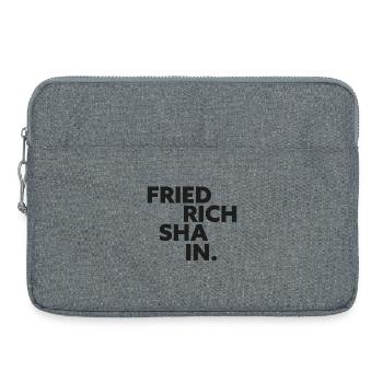 Giudan Berlin Collection: Friedrichshain - Laptop bag 15" - heather grey - Front