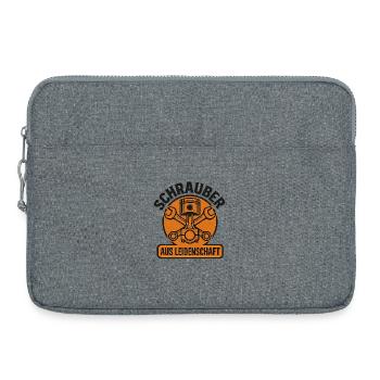 Screwdriver with passion - Laptop bag 15" - heather grey - Front
