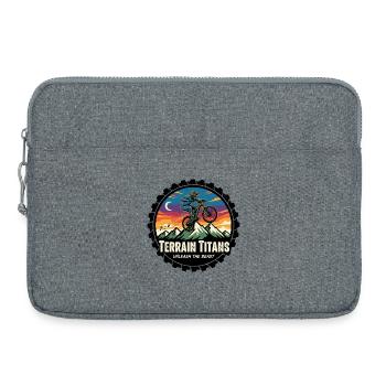Terrain Titans MTB Sunset Dash - Laptop bag 15" - heather grey - Front