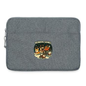 Reindog Games Winterwelpen - Laptoptasche 15" - Grau meliert - Vorne