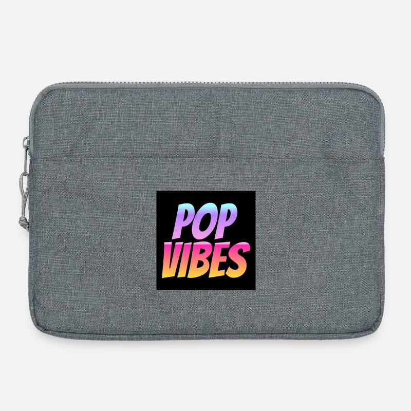 POP-Vibes - Laptoptasche 15" - Grau meliert