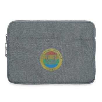 33. Anniversaire Sauvage, libre et indompté depuis 01/1993 - Sacoche pour ordinateur portable 15 pouces - gris chiné - Devant