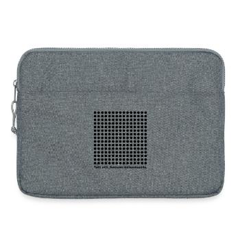 All useful, none indispensable - Laptop bag 15" - heather grey - Front
