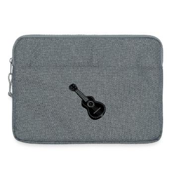 Ukulele - Laptoptasche 15" - Grau meliert - Vorne