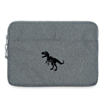 T-rex-Fossil - Laptoptasche 15" - Grau meliert - Vorne