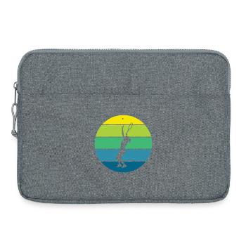 tennis - Sacoche pour ordinateur portable 15 pouces - gris chiné - Devant