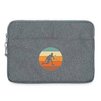 tennis - Sacoche pour ordinateur portable 15 pouces - gris chiné - Devant