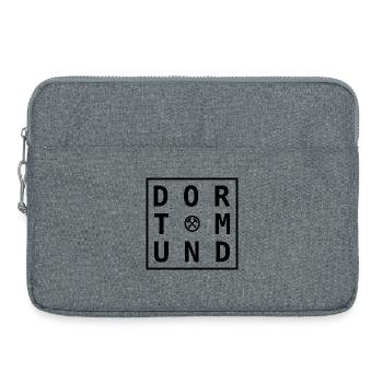 Conception urbaine fraîche de Dortmund, cadeau et souvenir - Sacoche pour ordinateur portable 15 pouces - gris chiné - Devant