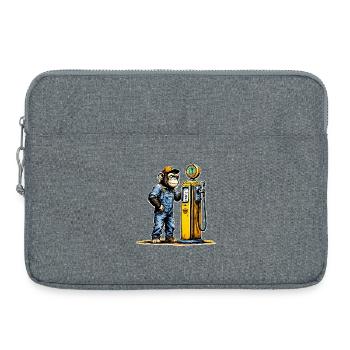 Monkey Vintage Pump-Kunst - Laptoptasche 15" - Grau meliert - Vorne