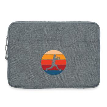 tennis - Sacoche pour ordinateur portable 15 pouces - gris chiné - Devant