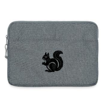 Eichhörnchen - Laptoptasche 15" - Grau meliert - Vorne