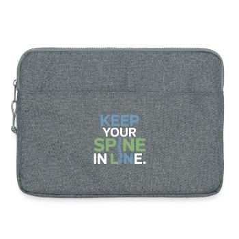 Lizenzierter DC-Experte für muskuloskelettale Strukturstrukturen - Laptoptasche 15" - Grau meliert - Vorne