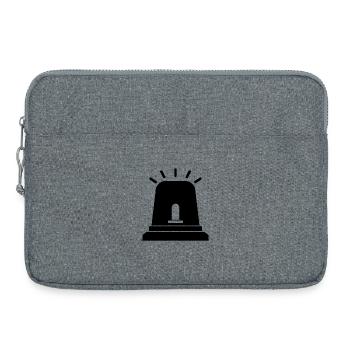 Siren light - Laptop bag 15" - heather grey - Front