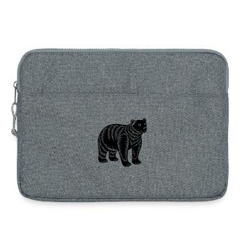 Eisbär - Laptoptasche 15" - Grau meliert - Vorne