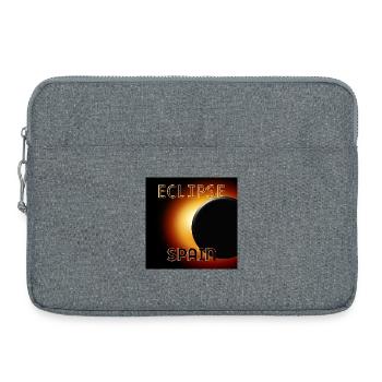 ECLIPSE SPANIEN, August 2026 - Laptoptasche 15" - Grau meliert - Vorne