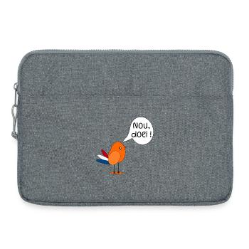 Well bye - Laptop bag 15" - heather grey - Front