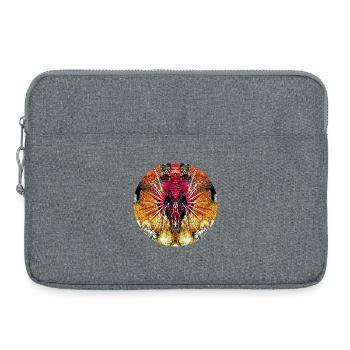 Créatures marines de la nature - Sacoche pour ordinateur portable 15 pouces - gris chiné - Devant