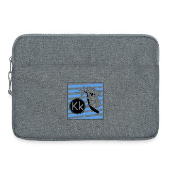 K wie Koala - Laptoptasche 15" - Grau meliert - Vorne