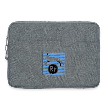 R wie Reh - Laptoptasche 15" - Grau meliert - Vorne