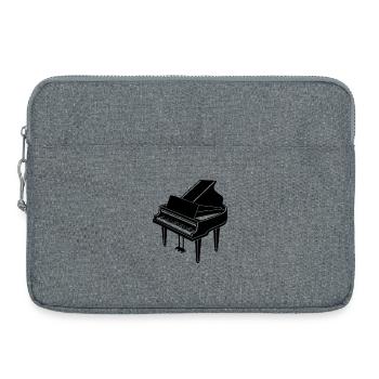 Plan - Laptop bag 15" - heather grey - Front