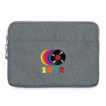 Vintage 1972 - Laptop bag 15" - heather grey - Front