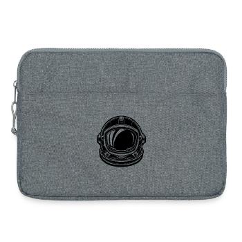 Astronautenhelm - Laptoptasche 15" - Grau meliert - Vorne