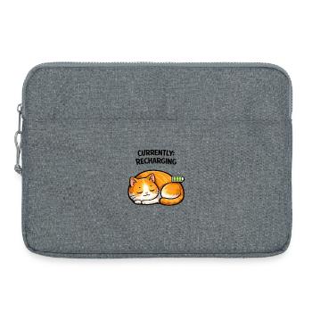 Cat Power Charged Sleep - Laptop bag 15" - heather grey - Front