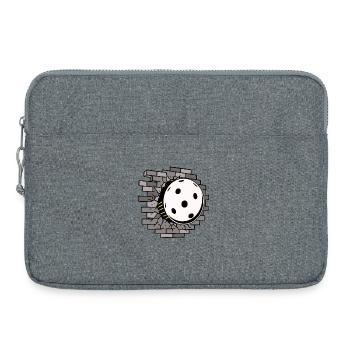Floorball, Wall Breakthrough - Laptop bag 15" - heather grey - Front