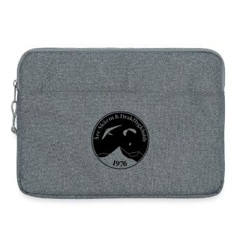Logo du tour - Sacoche pour ordinateur portable 15 pouces - gris chiné - Devant