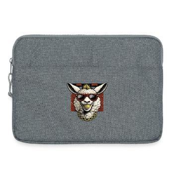 Casual lamb with sunglasses.... Cool boys - Laptop bag 15" - heather grey - Front
