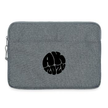 Please upload design - Laptop bag 15" - heather grey - Front