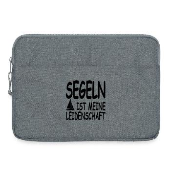 Voile - Sacoche pour ordinateur portable 15 pouces - gris chiné - Devant