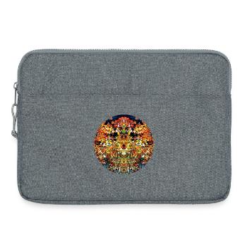 Naturwesen am Eisweiher - Laptoptasche 15" - Grau meliert - Vorne