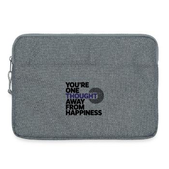 Certified Clinical Cognitive Transformation Gear  - Laptop bag 15" - heather grey - Front