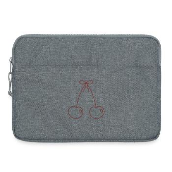 Cherry Bowline Skizze - Laptoptasche 15" - Grau meliert - Vorne