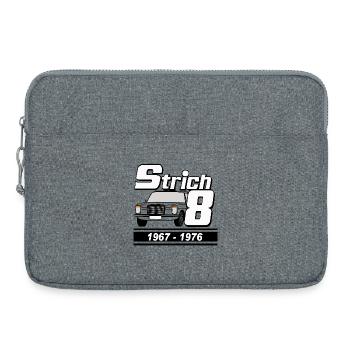 Strich 8 Retro Auto 1967 1976 - Laptoptasche 15" - Grau meliert - Vorne