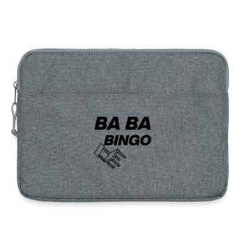 B-B-B-BINGO TREND, VIRAL FUN, MEME SCHULE STUHL 🪑 - Laptoptasche 15" - Grau meliert - Vorne