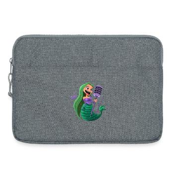 MeeresmikroSängerin - Laptoptasche 15" - Grau meliert - Vorne