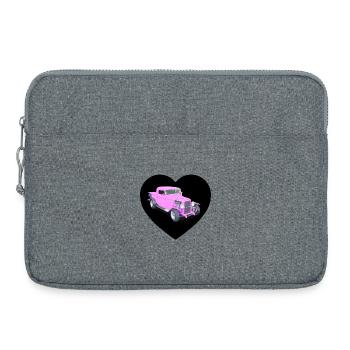 Auto - Laptoptasche 15" - Grau meliert - Vorne